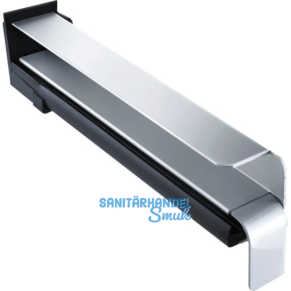 Seitenabschluss BF2506 mit Dichtteil f�r Putz Alu natur eloxiert 165 mm