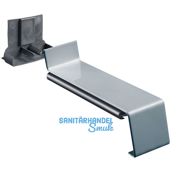 Verbinder Soft 40 mit Dichtteil Alu natur eloxiert gerader Sto� 130 mm