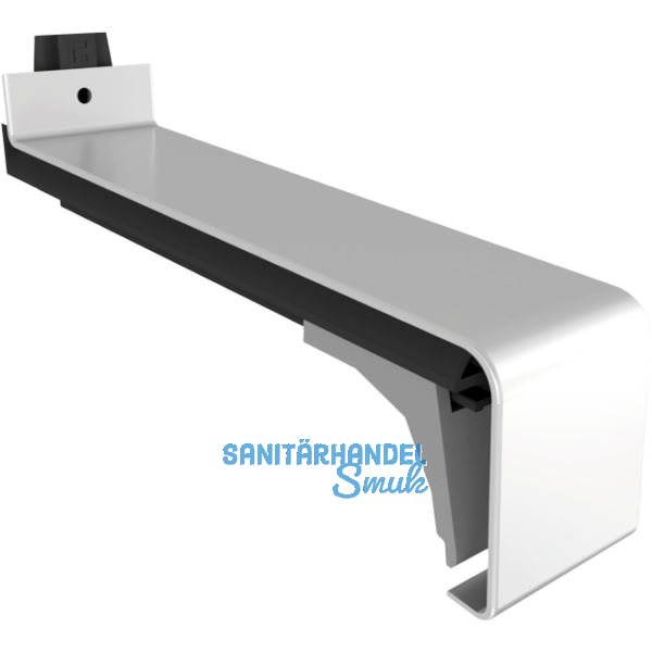 Verbinder Standard 25 mit Dichtteil Alu natur eloxiert, gerader Sto� 360 mm