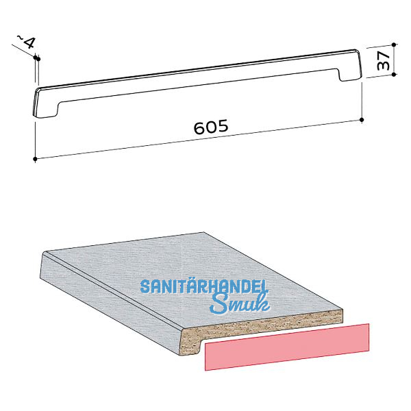 WERZALIT Abdeckkappe Exclusiv dunkelgrau