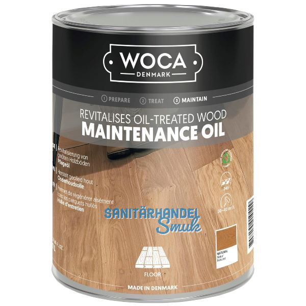 WOCA Pflege�l natur 2,5 Liter