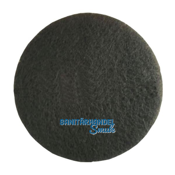 Reinigungspad schwarz D=400 mm