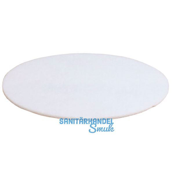 Polierpad wei� D=400 mm