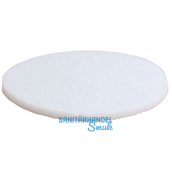Polierpad wei� super D=400 mm