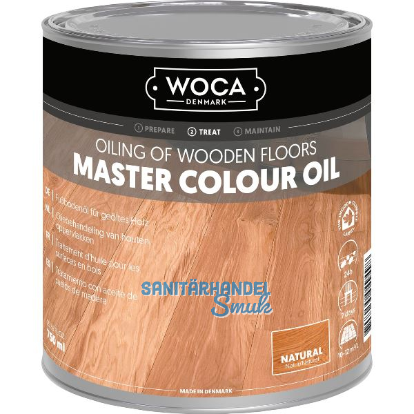 WOCA Meister Colour �l, natur 0,75 Liter