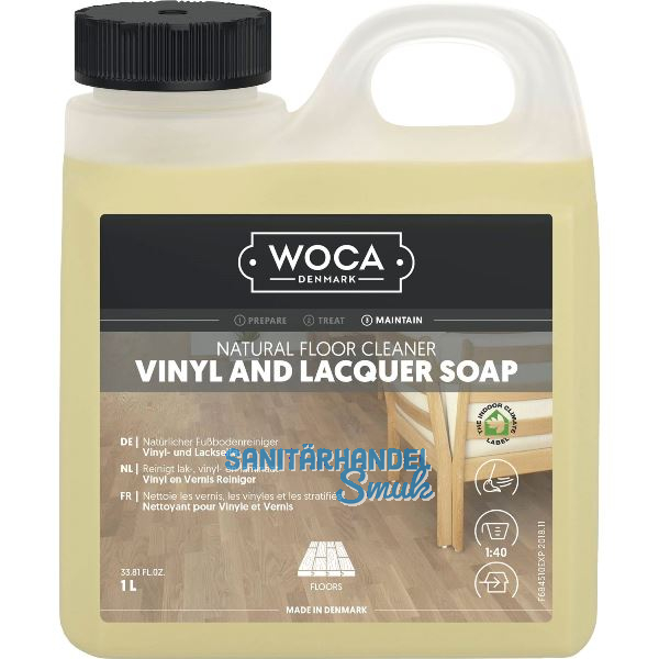 WOCA Vinyl- und Lackseife 1 Liter