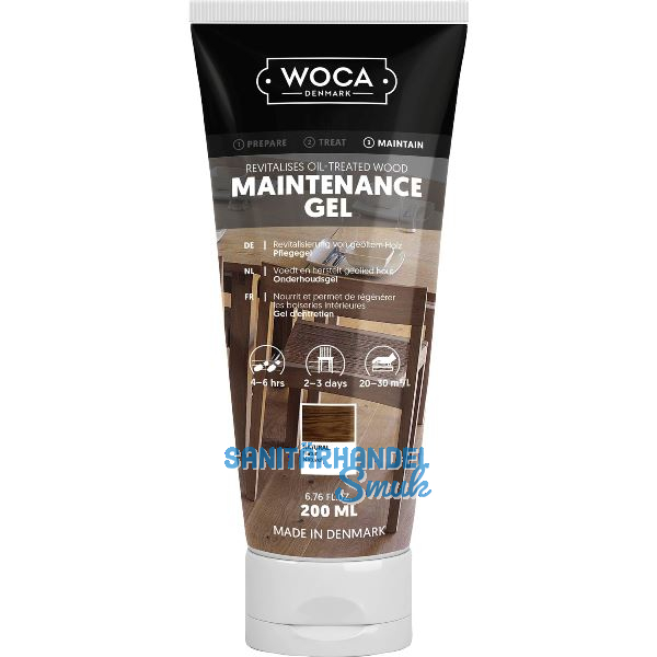 WOCA Pflegegel, natur 0,2 Liter