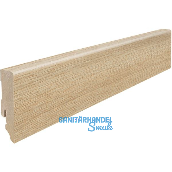 DISANO Sockelleiste Eiche hell rustikal, Eiche Ontario puro, 16/58