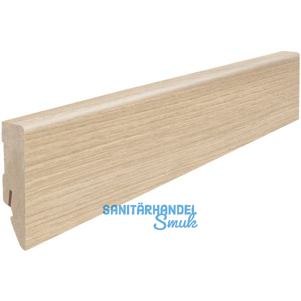 HARO Laminat Sockelleiste Ahorn wei� harmonisch, 16/58