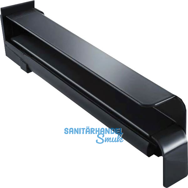 Seitenabschluss BF2506 mit Dichtteil f�r Putz Alu anthrazit lackiert 300 mm