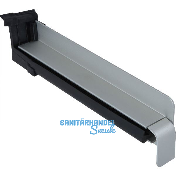 Seitenabschluss BF2504 mit Dichtteil f�r Sichtbeton Alu natur eloxiert 240 mm