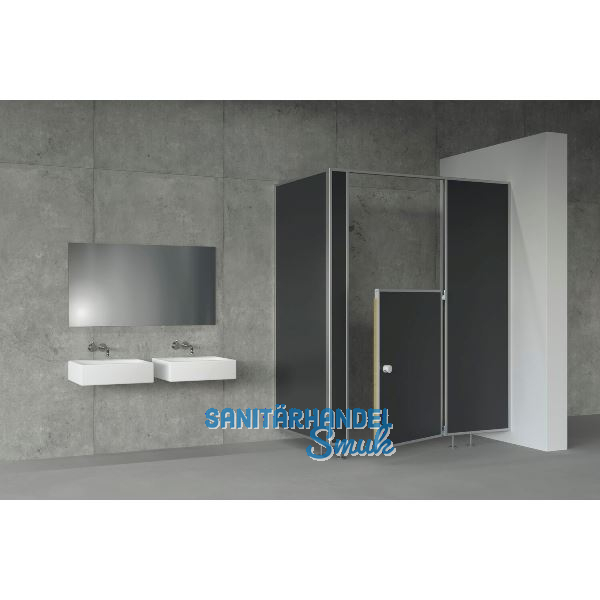 SOLIDO WC Kindergarten Trennwandsystem anthrazit