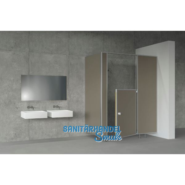 SOLIDO WC Kindergarten Trennwandsystem magma