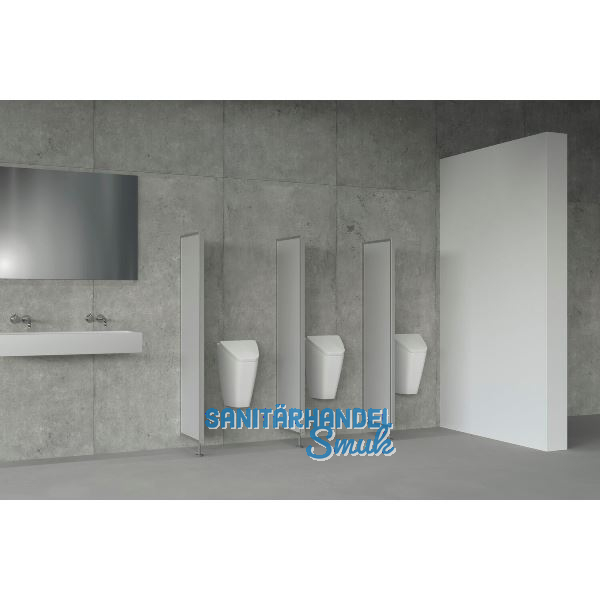 SOLIDO WC Sichtschutzwand kiesel