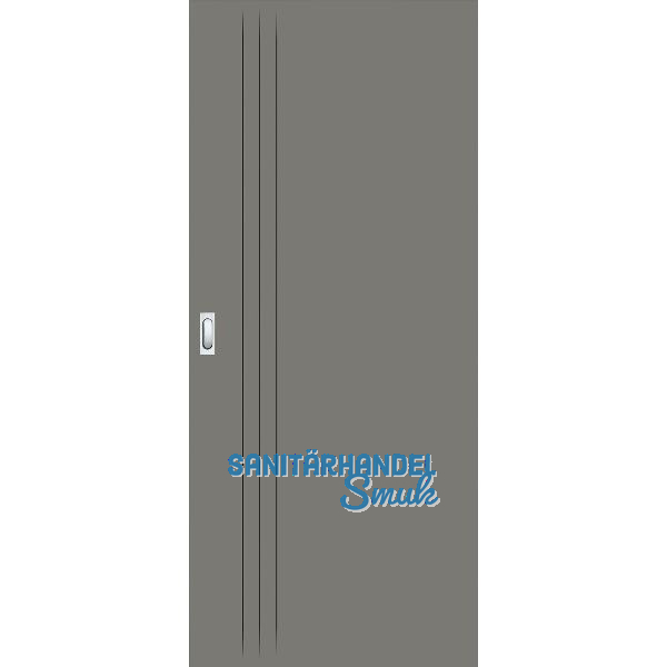 SOLIDO Donau G-TEC Blackline Schiebet�re 3S Staubgrau TBA 1020/2070 mm