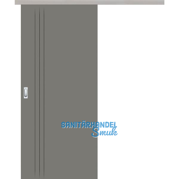 SOLIDO Donau G-TEC Blackline Schiebet�re Set 3S Staubgrau TBA 820/2070 mm