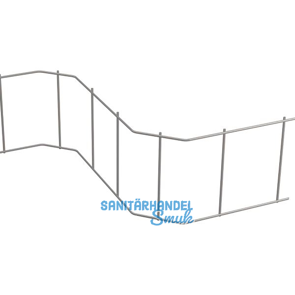 EXTE Abstandhalter Stahl S - Schlange, H�he 160 mm