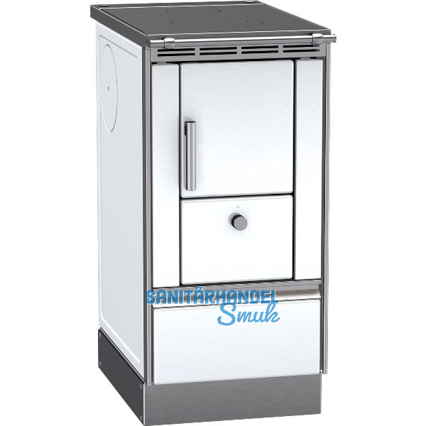 LOHBERGER Festbrennstoffherd Rega 40, Wei�