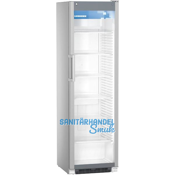 LIEBHERR Stand-Getr�nkek�hlschrank mit Glast�r FKDv 4503 Silver 2027 mm