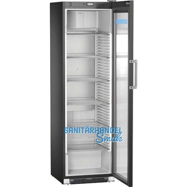 LIEBHERR Stand-Getr�nkek�hlschrank FKDv 4523 mit Glast�r Schwarz 2027 mm