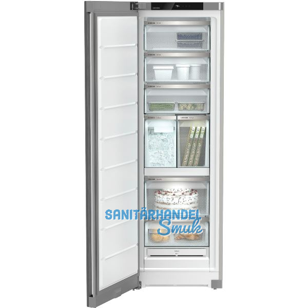 LIEBHERR Stand-Gefrierschrank SFNsfd 5247, Silver