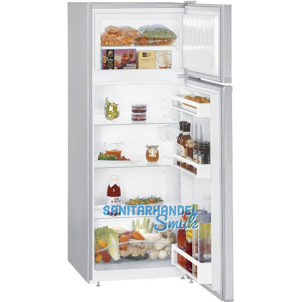 LIEBHERR Stand-K�hl-Gefrierkombination CTele 2531 Silver