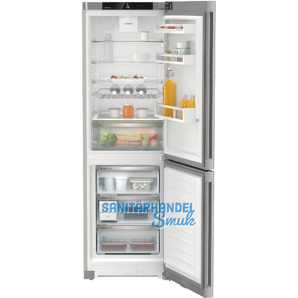LIEBHERR Stand-K�hl-Gefrierkombination CNsdb 5223 Silver -