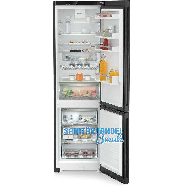LIEBHERR Stand-K�hl-Gefrierkombination CNbdc 573i Schwarz -