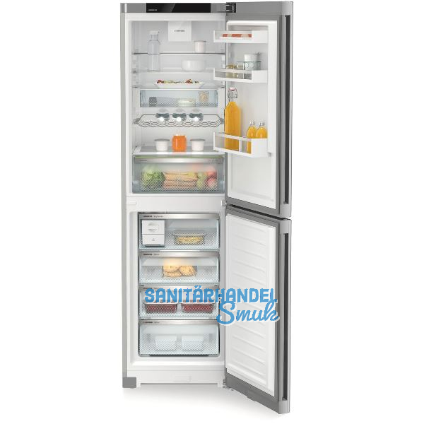 LIEBHERR Stand-K�hl-Gefrierkombination CNsfc 573i Silver -