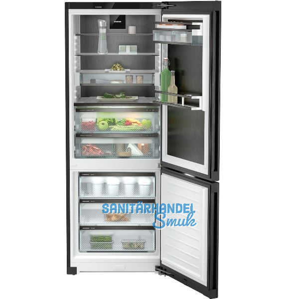 LIEBHERR Stand-K�hl-Gefrierkombination CBNbsc 778i Schwarz -