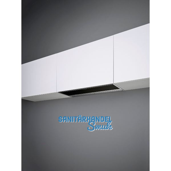 FALMEC Flachschirmhaube Move 90 Schwarz/Edelstahl -