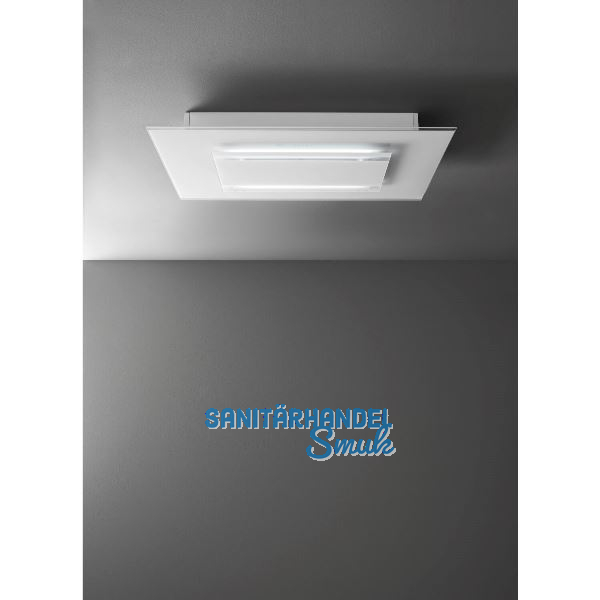FALMEC Decken-Dunstabzugshaube Aura 120 Wei�/Glas, 1200 mm -