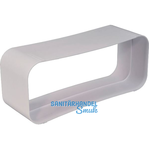 OPTIMAIRO Flachkanalverbinder 222 x 89 Kunststoff wei�