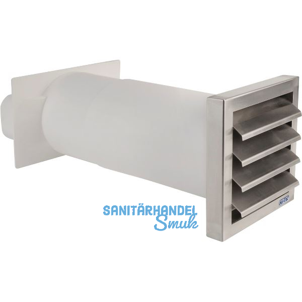 OPTIMAIRO Mauerkasten 222 x 89/NW 150 Kunststoff wei�/Edelstahl