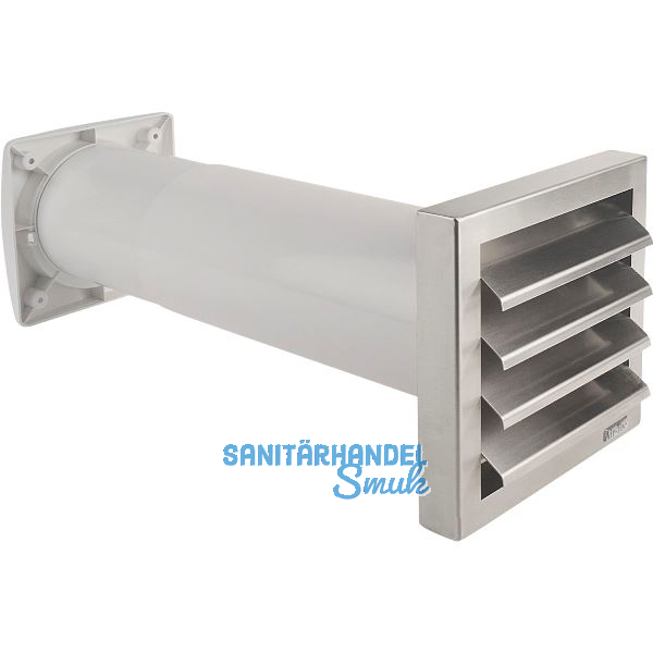 OPTIMAIRO Energiespar-Mauerkasten Aeroboy NW 150 Kunststoff wei�/Edelstahl