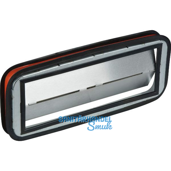 OPTIMAIRO R�ckstauklappe 222 x 89 Edelstahl