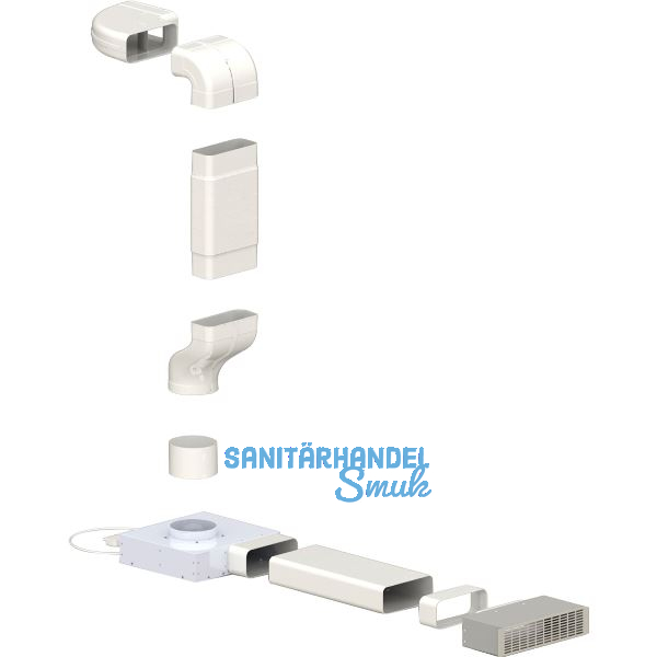 BENTHAUS Umluft-Set mit Gitterblende zu Saphir
