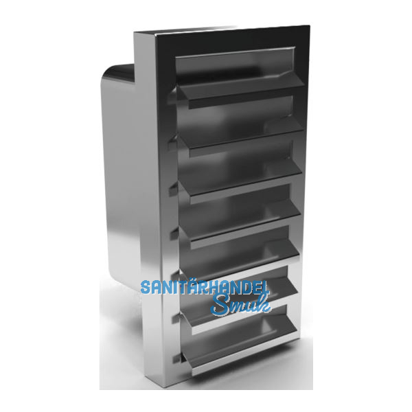 OPTIMAIRO Au�engitter 222 x 89 senkrecht Edelstahl