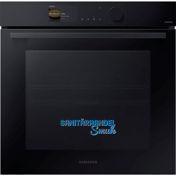 SAMSUNG Backofen mit Dampfunterst�tzung Dual Cook Steam NV7B6675CCK Schwarz