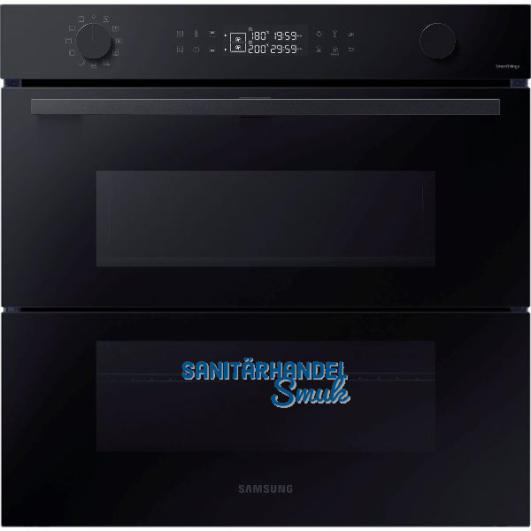 SAMSUNG Backofen Dual Cook Flex NV7B4550VAK Schwarz