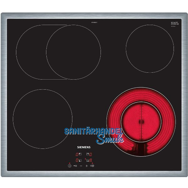 SIEMENS Kochfeld ET645BNA1E Strahlungsheizung autark -