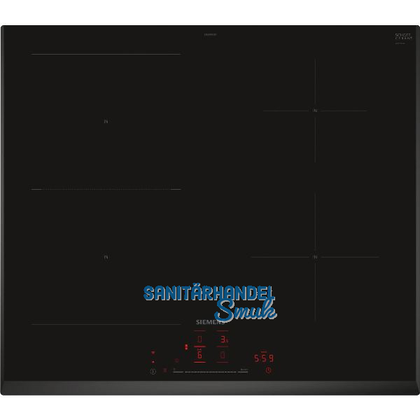 SIEMENS Kochfeld ED65KHSB1E Glaskeramik Induktion autark