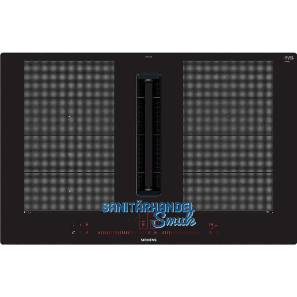 SIEMENS Induktions-Muldenl�fter EX801LX67E Glaskeramik -