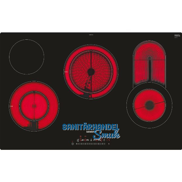SIEMENS Kochfeld ET801FCP1D Glaskeramik Strahlungsheizung autark