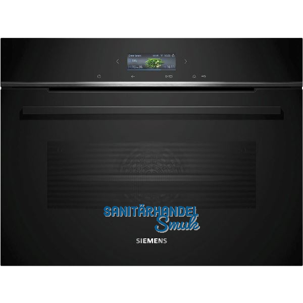 SIEMENS Kompakt-Backofen CB774G1B1 Schwarz