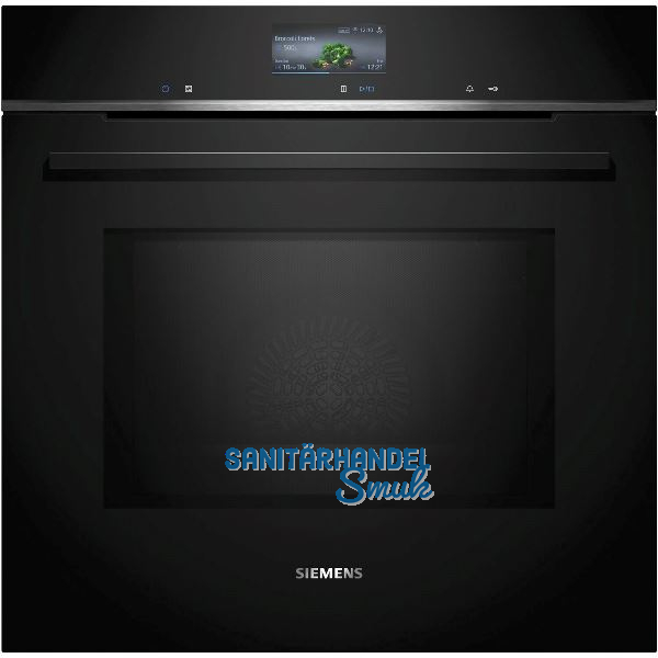 SIEMENS Backofen mit Mikrowelle HM736GAB1 Schwarz -