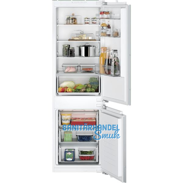 SIEMENS Einbau-K�hl-Gefrierkombination KI86NNFE0, 1780 mm