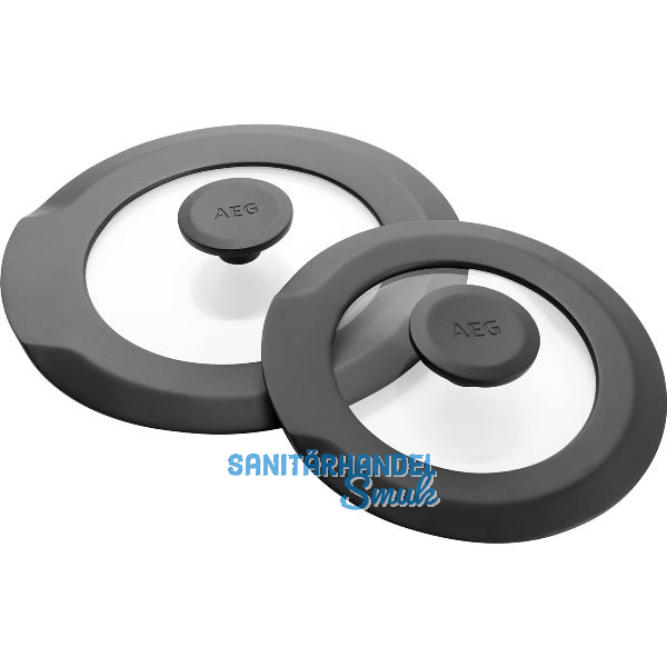 AEG 2 Topfdeckel-Set mit Dampf�ffnung, Gr��e 1 und 2