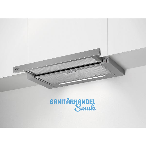 AEG Flachschirmhaube DPE5660M Edelstahl, 600 mm -