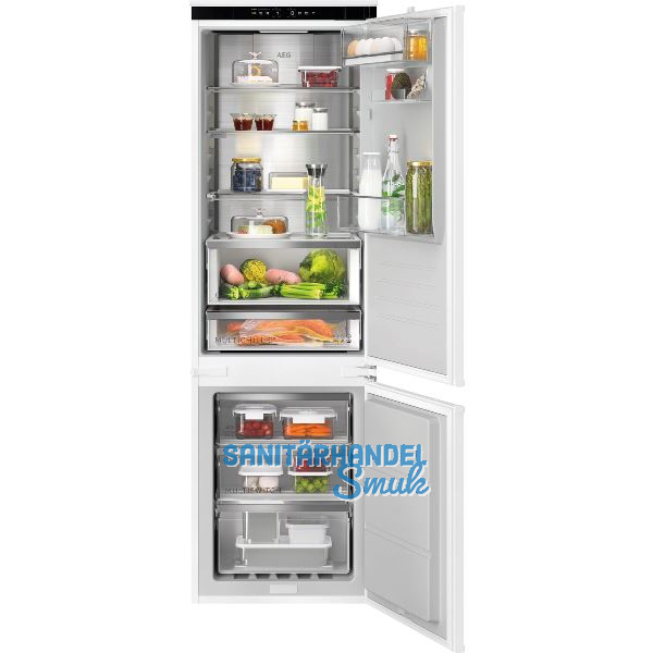 AEG Einbau-K�hl-Gefrierkombination NSC9V183CS wei�, 1780 mm